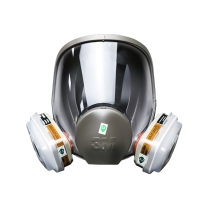 3M 自吸式防毒面具防护面罩 3M-6800 四点固定头带 全面型面具全面罩 防有机蒸汽