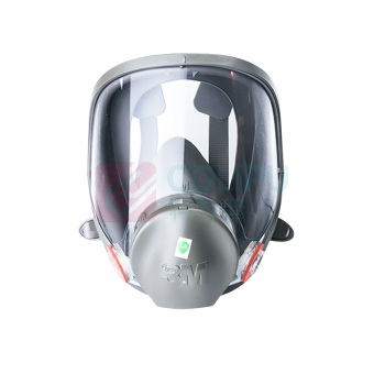 3M 自吸式防毒面具防护面罩 3M-6800 四点固定头带 全面型面具全面罩 防有机蒸汽