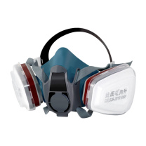 普达 自吸过滤式防毒面具套装 FD-410 (配3号盒+棉+盖)