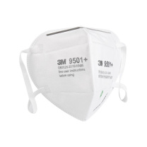 3M 耳戴式自吸过滤式防颗粒物呼吸器KN95(环保包装) 9501+