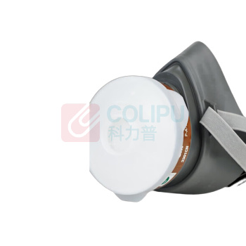 3M 防毒呼吸防护套装 3200套装 含3200半面具×1+3001CN滤毒盒×1+3N11CN滤棉×1+395CN滤棉盖×1