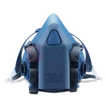 3M 自吸过滤式防颗粒物呼吸器 7502 M号 防毒防尘半面罩