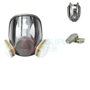 3M 防毒面具 6800 6006 防有机蒸气/甲醛/氨/氟化氢