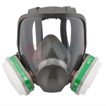 3M 防护面罩 6800防尘毒七件套 主体6800 6004CN*2 5N11*2+501*2