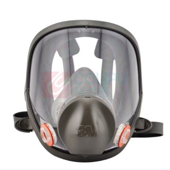 3M 防护面罩 6800防尘毒七件套 主体6800 6004CN*2 5N11*2+501*2