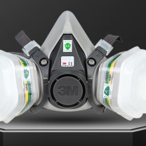 3M 防毒面具 6200+6006CN+5N11CN 6200(1个)+6006CN(1对)+5N11CN(1对配棉片) 套装