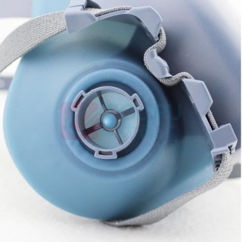 3M 硅胶防尘防毒半面具 7502 中号 需配滤毒盒使用