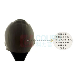 唐人 防护面具防毒面具4# tF1A 橡胶 (灰色)