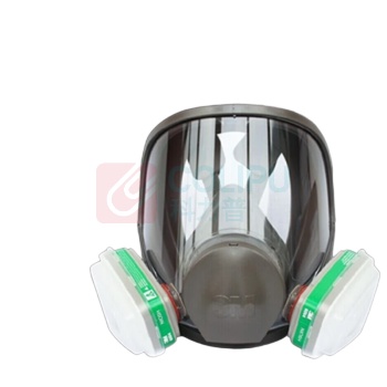 3M 防毒面具 6800+6004 七件套 6800半面罩X1 6004CN滤毒盒X2 501滤棉盖X2 5N11滤棉X2