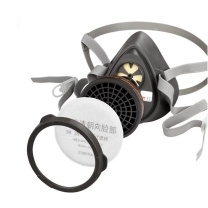 3M 防毒口罩面具 3200 主体+滤棉+滤毒盒+承接盖套装 5套装
