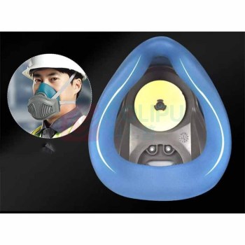 3M 防尘面具套装 HF-52 单罐硅胶舒适版 煤矿工业焊工金属粉尘含1700 含滤棉