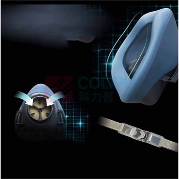 3M 防尘面具套装 HF-52 单罐硅胶舒适版 煤矿工业焊工金属粉尘含1700 含滤棉