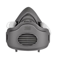 3M 头戴式半面罩 S码 3200+3700+3701