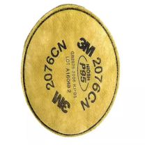 3M 头戴式半面罩过滤棉 2076CN KP95 氟化氢专用滤棉