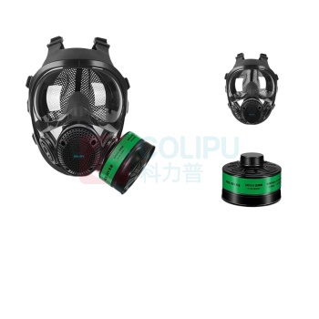 胜丽 SHENGLI 呼吸全面具配二级滤毒罐 M8900+M8004 防护氨及氨的有机衍生物