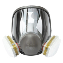 3M 全面型面罩 6800 七件套 全面具主体 + 6006 滤盒 1 对 + 5N11×2 片 + 501×2