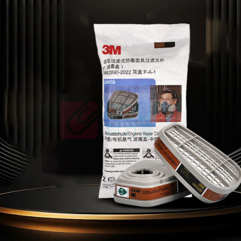 3M 滤毒盒 防甲醛 / 有机蒸汽 6005CN 2 个 / 包