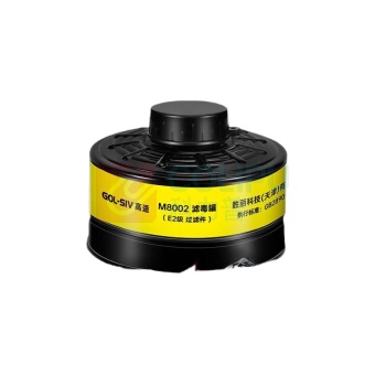 胜丽 SHENGLI 呼吸全面具套装 M8900+M8002 呼吸全面具配二级滤毒罐