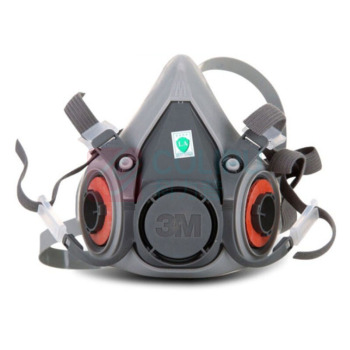 3M 自吸过滤式防颗粒物呼吸器 6200 防尘半面罩