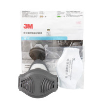 3M 颗粒物呼吸防护套装 1212 10套/箱 内含1210半面罩一个 1700滤棉承接座一个 1703 KN95颗粒物滤棉2片
