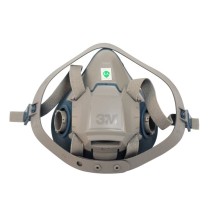 3M 硅胶半面型防护面罩(中号) 6502 10个/箱 