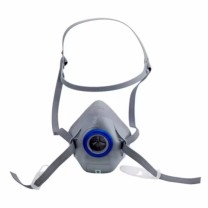 3M 硅质半面型单滤盒面具(中号) 7702 