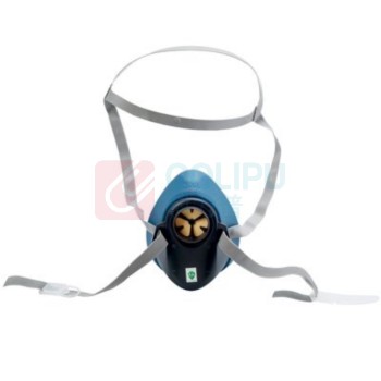 3M 舒适头架版硅胶半面型防护面罩(小/中号) HF-51 