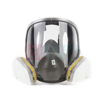 3M 防毒面具 6800全面具+1对6057滤盒+1对501滤棉盖+10片5N11滤棉