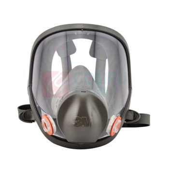 3M 防毒面具 6800全面具+1对6057滤盒+1对501滤棉盖+10片5N11滤棉