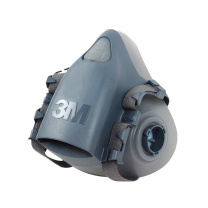 3M 硅胶半面型防护面罩(小号) 7501 10个/箱 