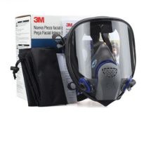3M 硅胶全面型防护面罩 (中号)FF-402 