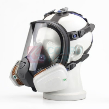 3M 硅胶全面型防护面罩 (中号)FF-402 