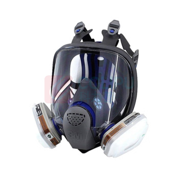 3M 硅胶全面型防护面罩 (中号)FF-402 