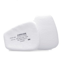 3M 滤棉 KN95 防尘滤棉 5N11CN 10片/包  配6200防毒面具过滤棉