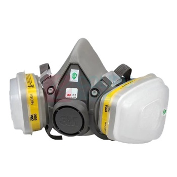 3M 防尘防毒面具 6200+6003  有机蒸汽七件套