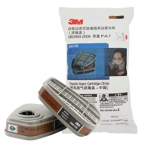 3M 防毒面具滤盒 6001CN 