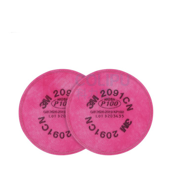 3M 工业滤棉 2091CN 2片/包  单面罩