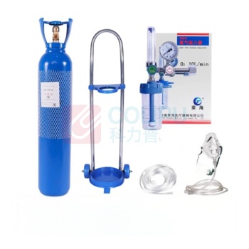 永安 医用氧气瓶 YGQ YA-V 10L 小车+压力表+吸氧管+面罩
