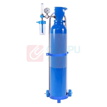 永安 医用氧气瓶 YGQ YA-V 10L 小车+压力表+吸氧管+面罩