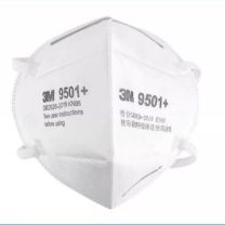 3M 随弃式面罩 9501+ KN95 无呼气阀