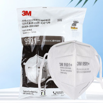 3M KN95口罩耳戴式防尘口罩 9501+ 