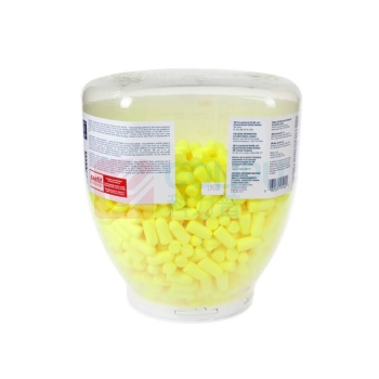3M 瓶装耳塞安全泡沫材料 子弹型 391-1004 500付/瓶 (不带分配器底座)