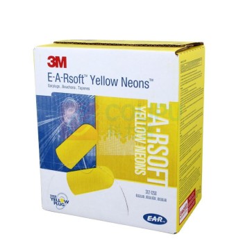 3M 一次性子弹型泡棉耳塞 312-1250