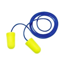 3M Earsoft一次性子弹型泡棉耳塞 带线 NRR/SNR:33/36dB 1副 311-1250
