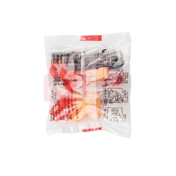 3M 带线耳塞 1110 子弹型隔音降噪(标称降噪值 (NRR=29 dB SNR= 37 dB) 2副装