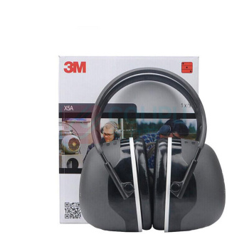 3M 防噪音耳罩 X5A NRR22 SNR30 (黑色) 头戴式