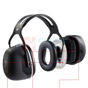 3M 隔音降噪耳罩 X5A SNR37dB