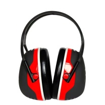 3M 隔音耳罩 X3A (时尚红)