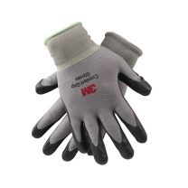 3M 舒适型防滑耐磨手套 WX300921193 M码 (灰色)