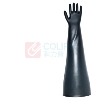 安邦盾 放射性物质防护手套 ABD-EPDM200×800TW 黑色 8寸 1副/副 销售单位:副 (放射性物质防护手套\长款 橡胶) (计量单位:副)